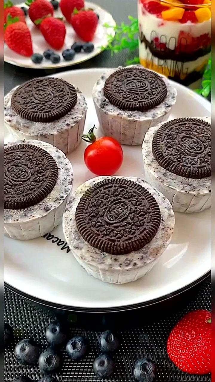 不用打发就能做网红奥利奥雪糕，大人小孩超爱吃～