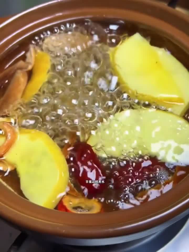 苹果水煮养生法，瘦身又健康！
