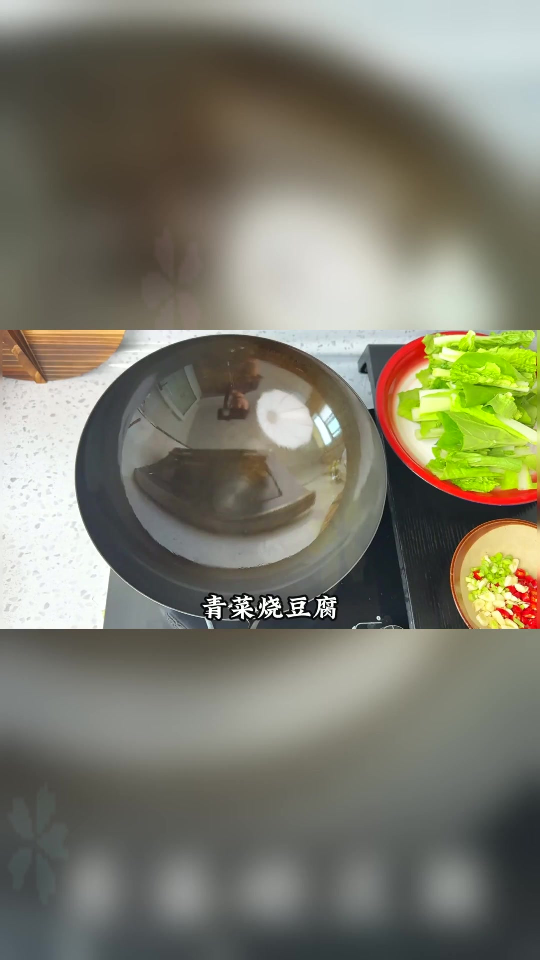 青菜烧豆腐 百吃不腻的一道家常菜 做法简单又下饭～