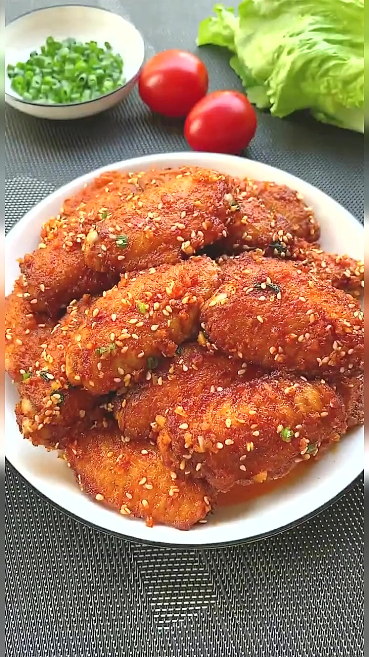 今天学会了香辣鸡翅,等到春暖花开见面的时候,做给心爱的另一半