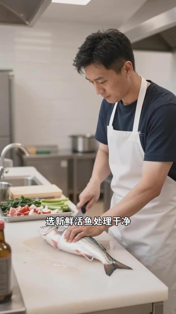 家常清蒸鱼的做法,少油少盐,锁住营养不流失