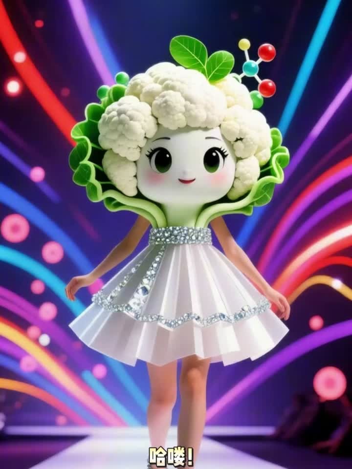 花椰菜的健康奇幻T台之旅