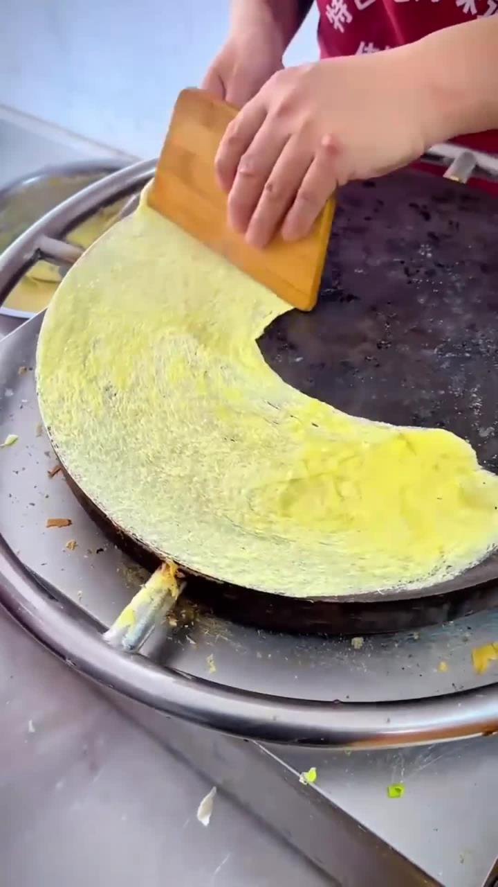 杂粮煎饼的做法