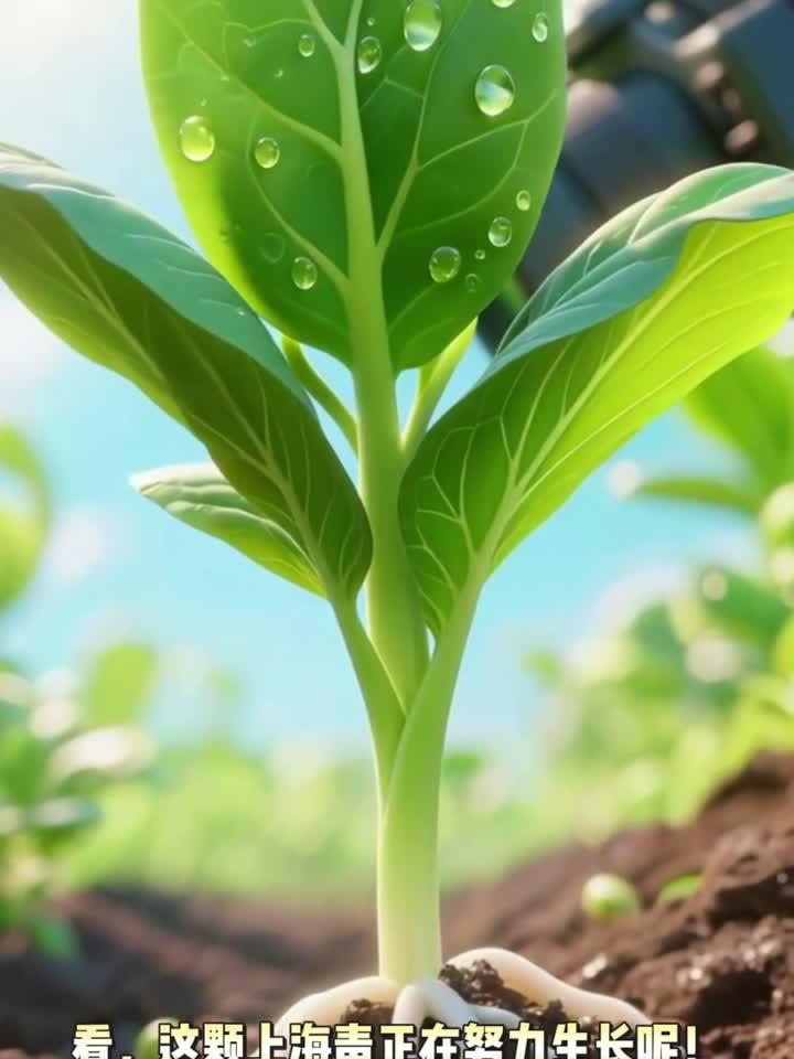 健康养生：上海青鲜嫩高纤，补维 C 促消化，素炒蒜蓉超养身