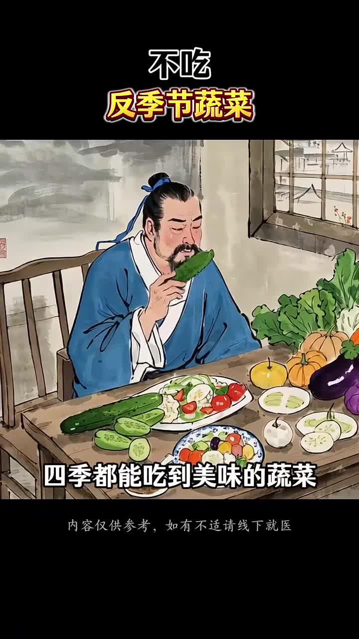 全年12个月应季蔬菜养生清单,照着吃准没错!