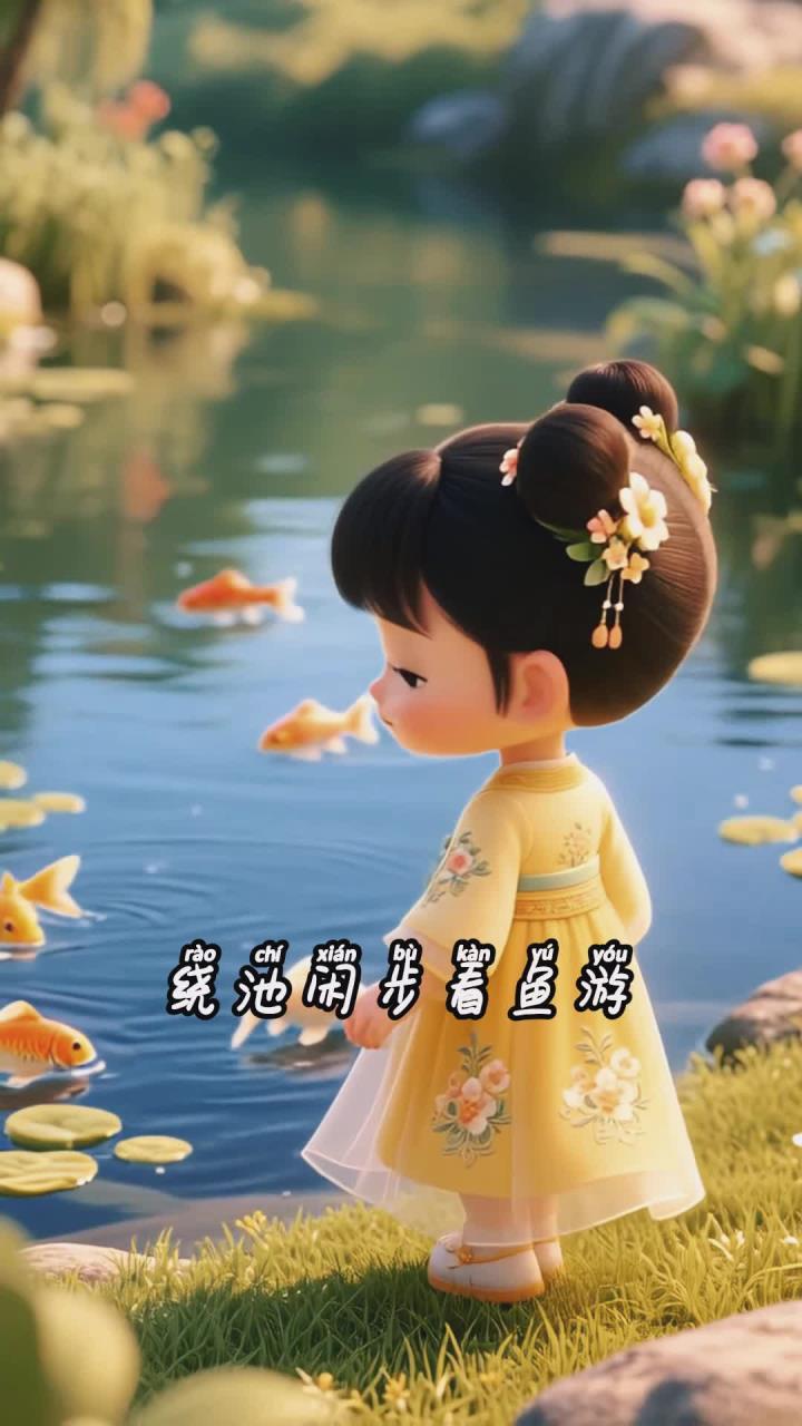 小学三年级《观游鱼》赏学课,理解诗人的志向