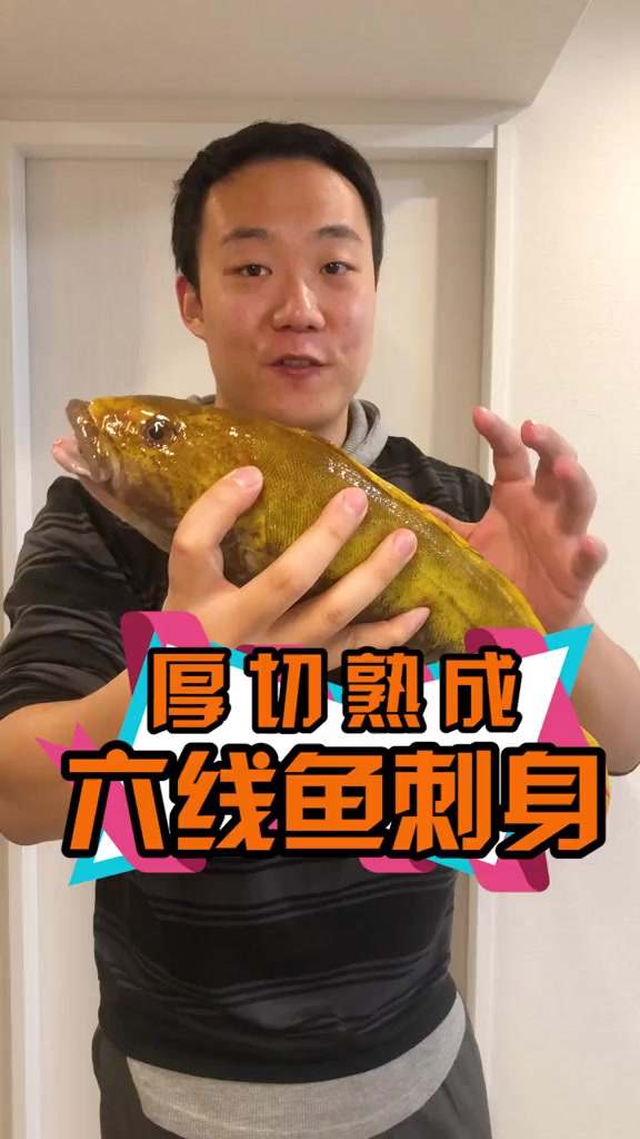 虽然没找到哪六根线,但是这家伙叫六线鱼