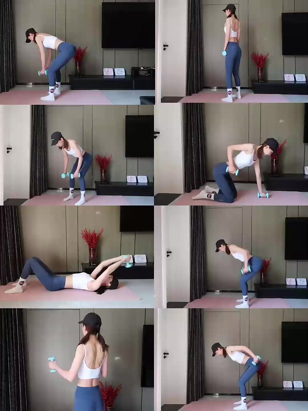 8个动作居家瘦后背！背部赘肉有救啦！