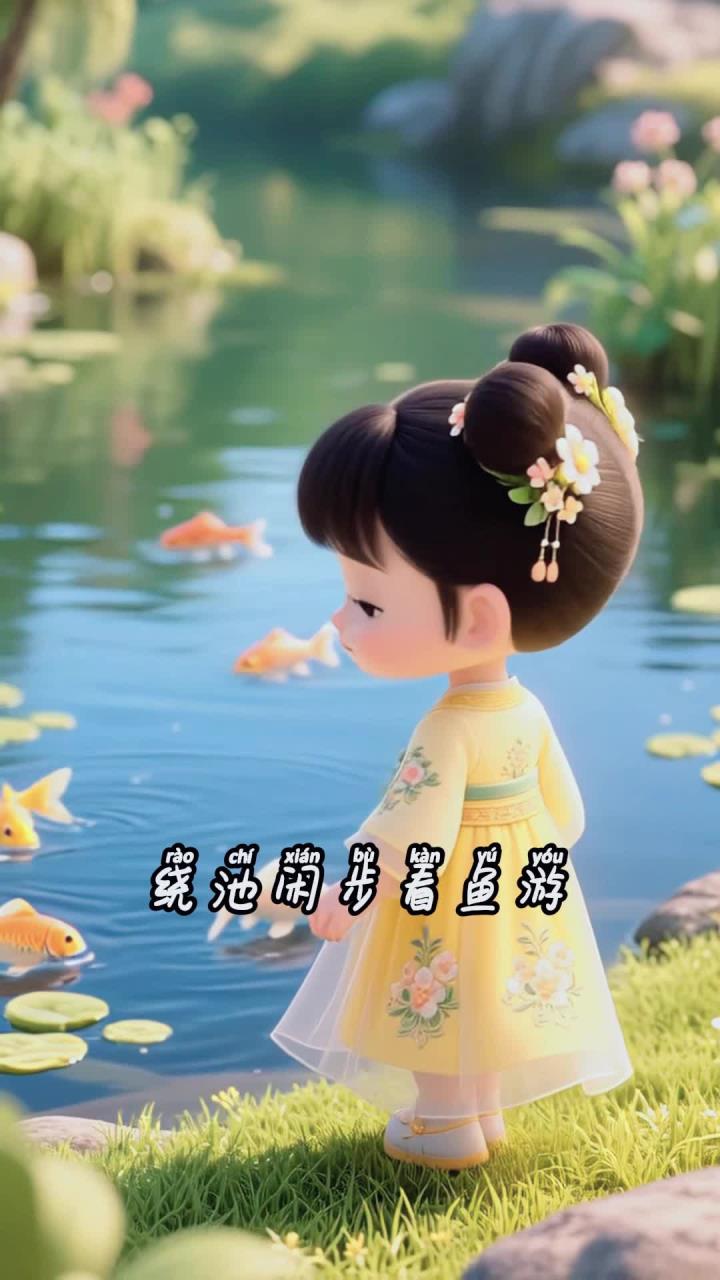 小学三年级《观游鱼》赏学课,理解诗人的志向
