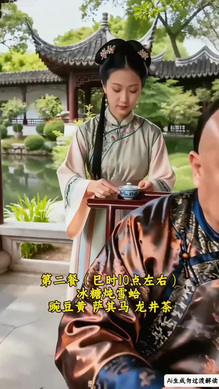 沉浸式感受和珅一天五餐的场景!