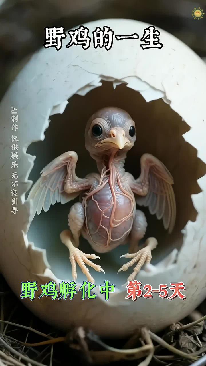 野鸡的一生动物