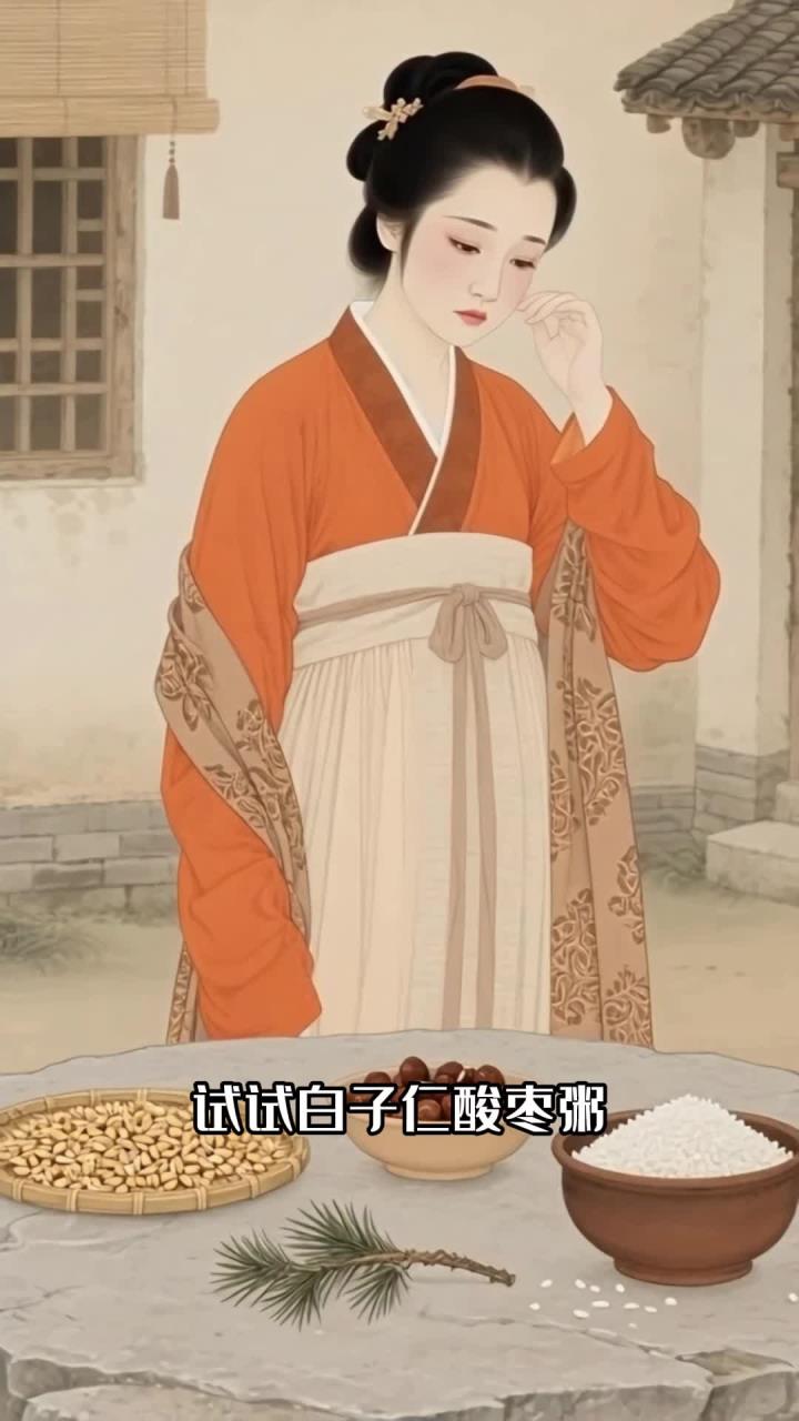 失眠总翻来覆去?柏子仁酸枣粥,沾枕秒睡到天亮