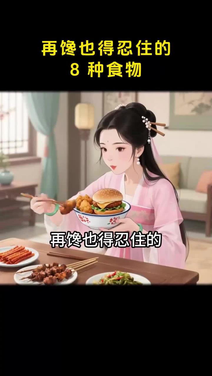 再馋也得忍住的8种食物