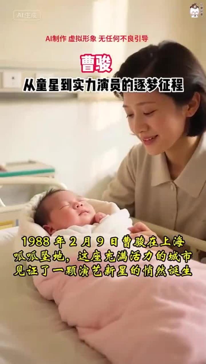 曹骏:从童星到实力演员的逐梦征程