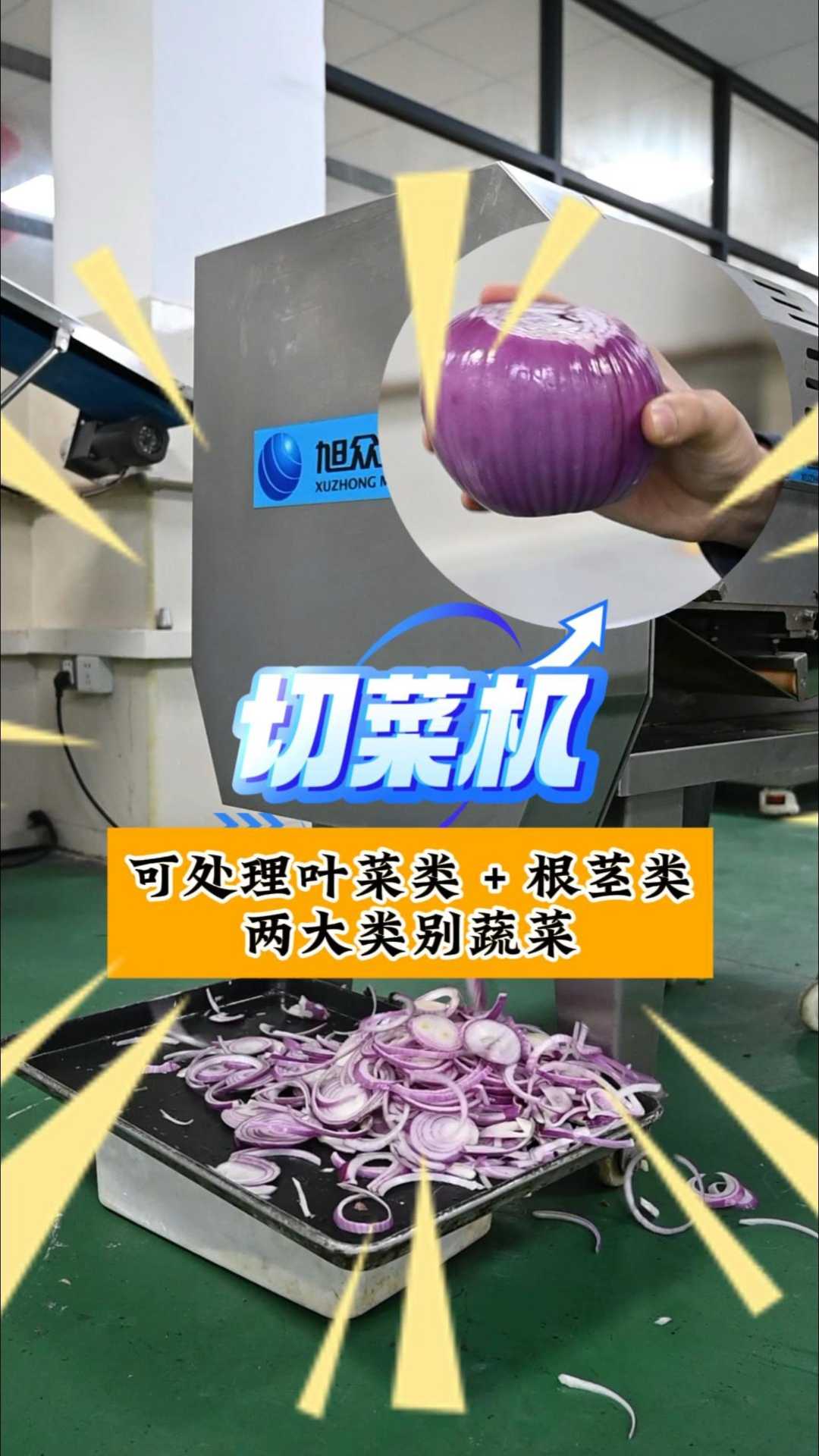 可处理叶菜类+根茎类 两大类别蔬菜