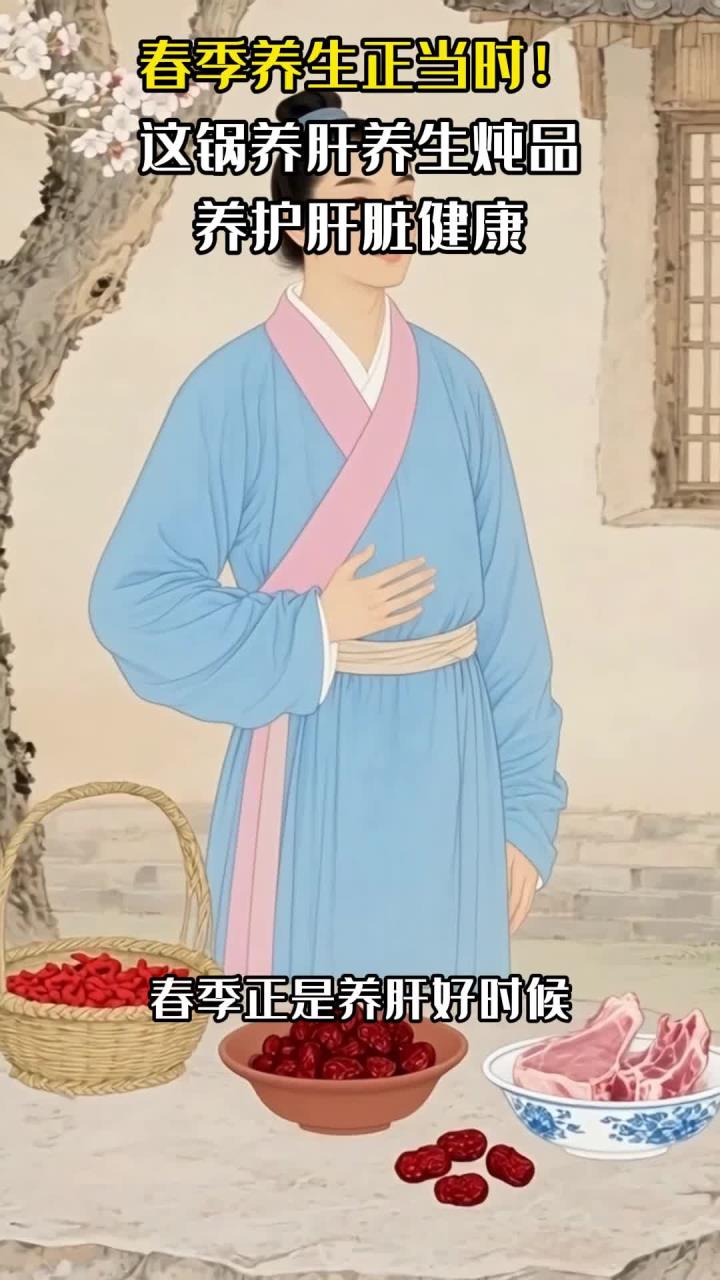 春季养生正当时!这锅养肝养生炖品,养护肝脏健康