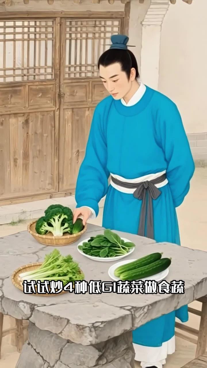 控糖期选蔬菜怕升糖?炒4种低GI蔬菜做时蔬,补纤维稳血糖