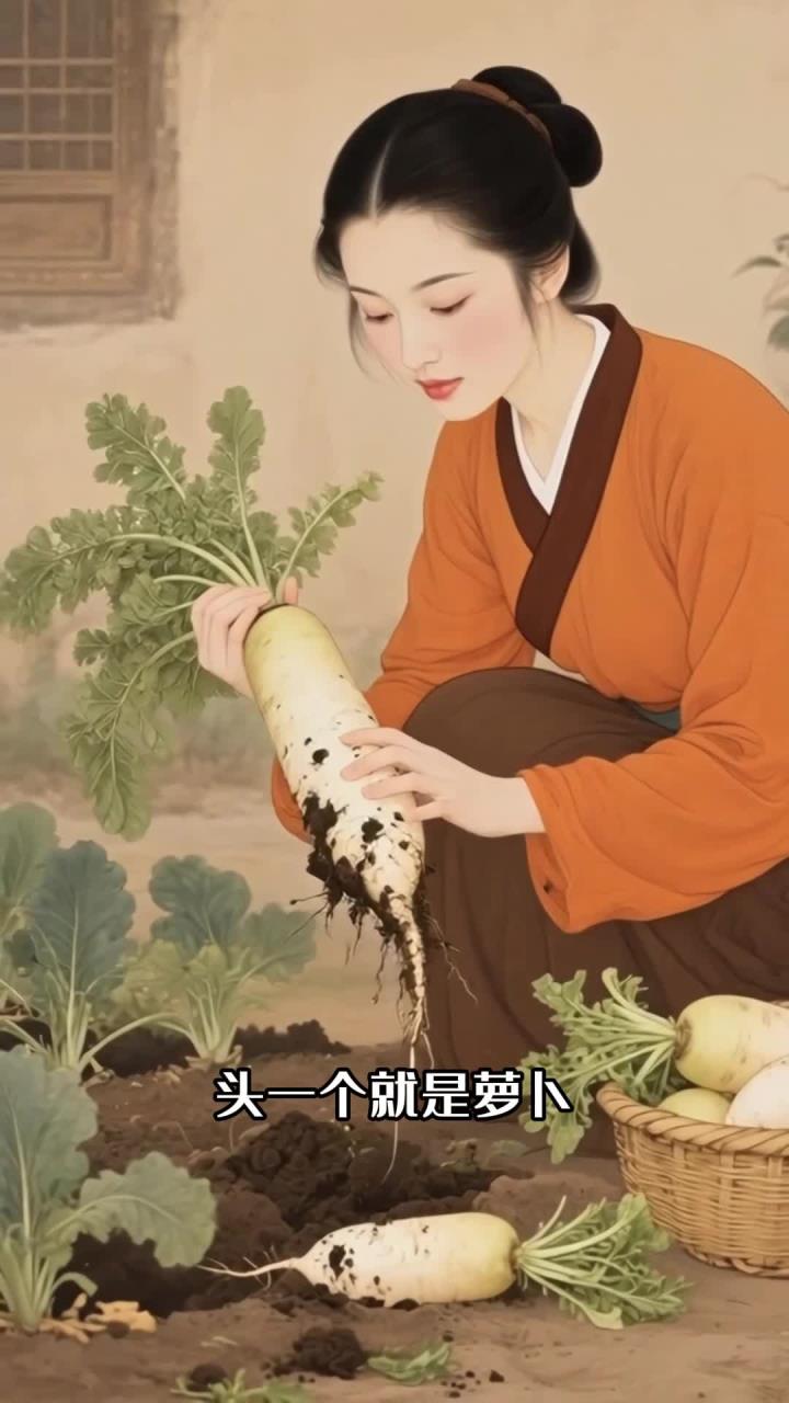 冬天吃3种根茎菜:暖身抗寒,第1种就是萝卜