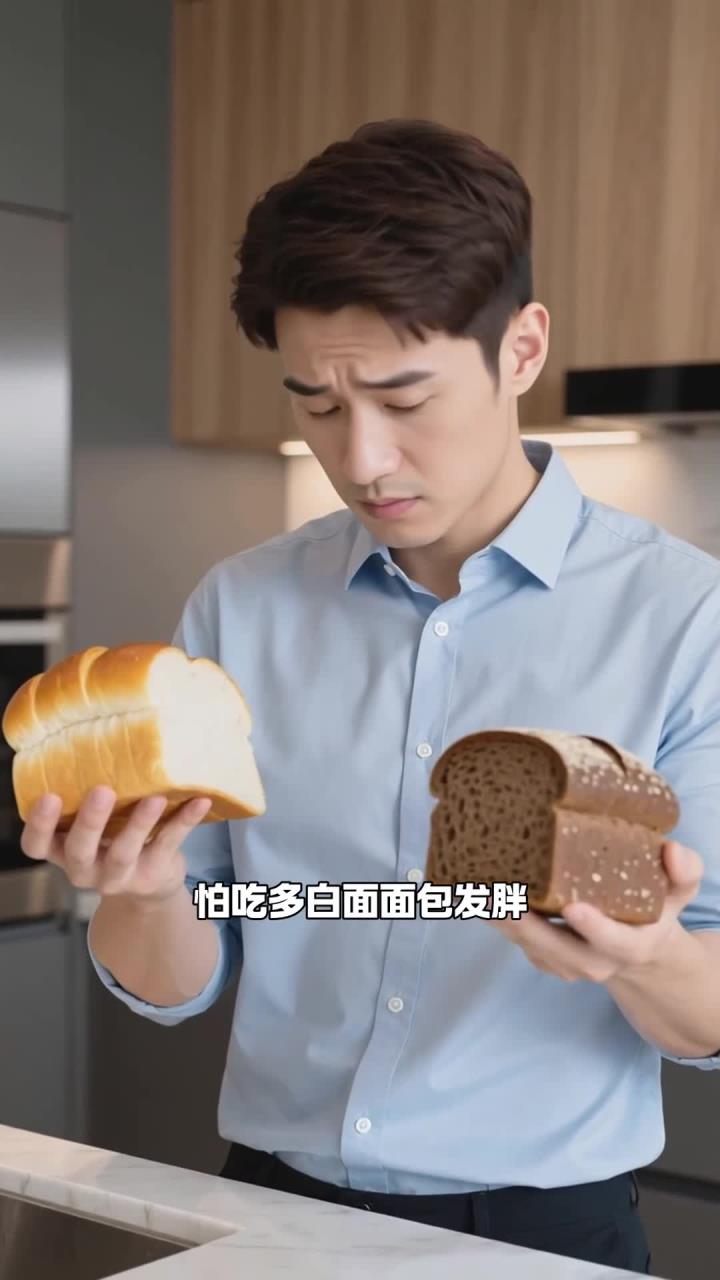 用黑麦面包替代白面面包，夹生菜低脂饱腹
