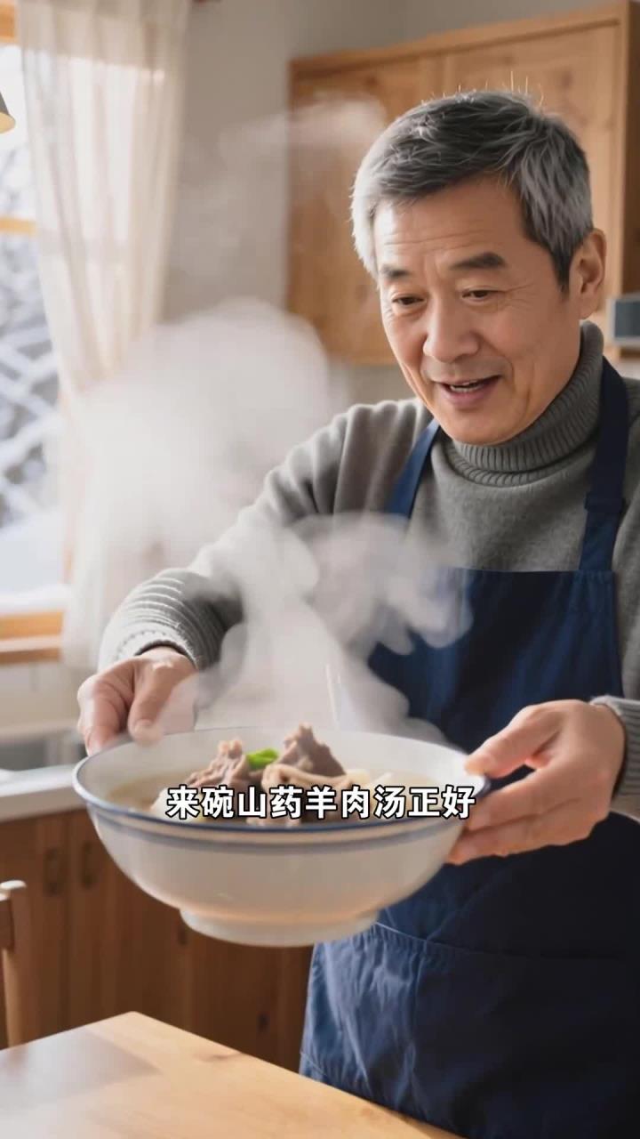 小寒吃山药羊肉汤,温润滋补不燥热
