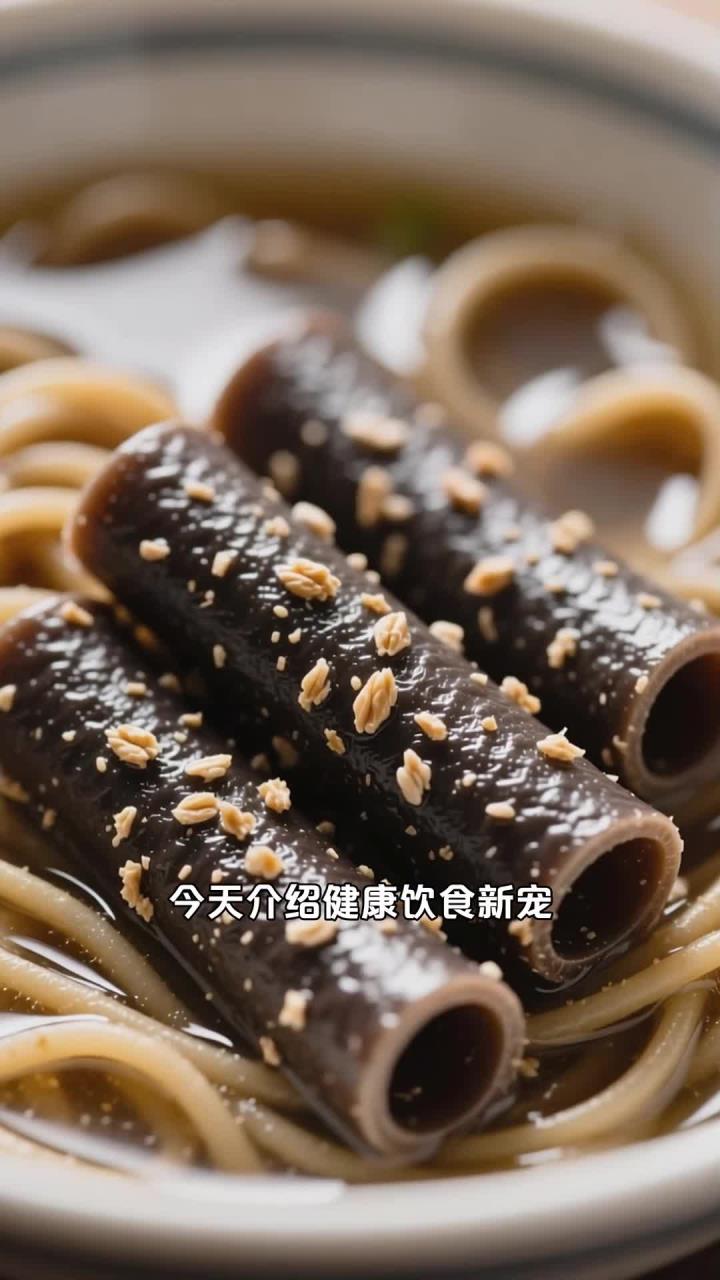 黑全麦清汤面,低脂饱腹新选择
