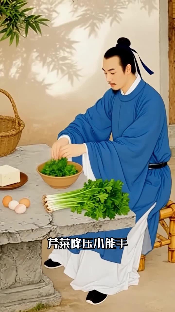 老人血压波动大?炖锅芹菜豆腐鸡蛋汤,护血管稳血压