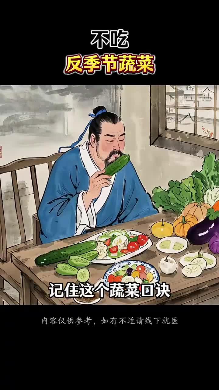 全年12个月应季蔬菜养生清单，照着吃准没错！