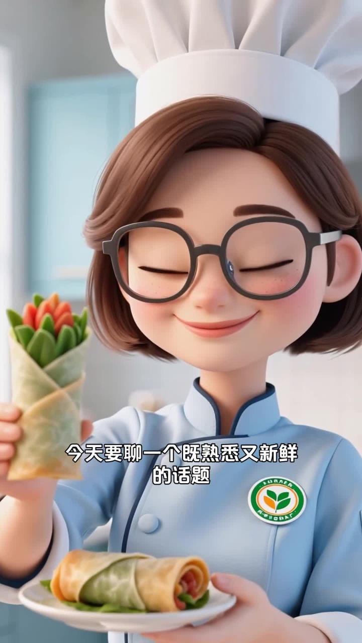 少吃油炸春卷,换成蒸春卷,皮薄馅足少油脂