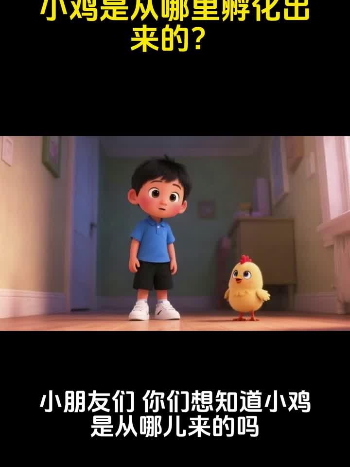 小鸡是从哪里孵化出来的？
