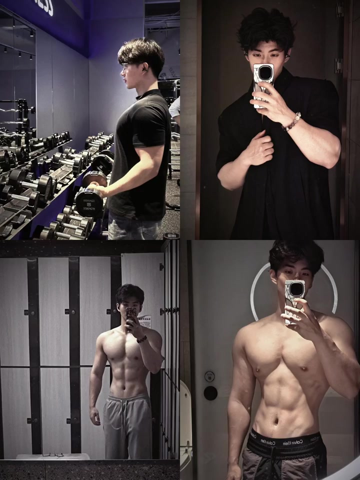 健身肌肉男|健身日常
