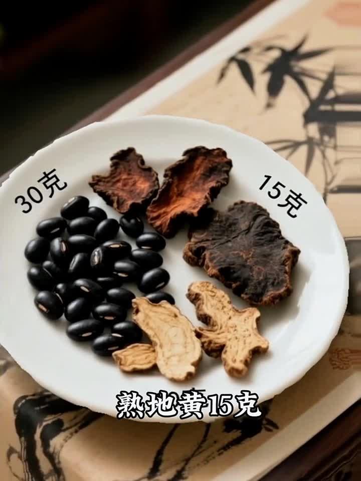 乌发排骨汤,赶快喝起来!