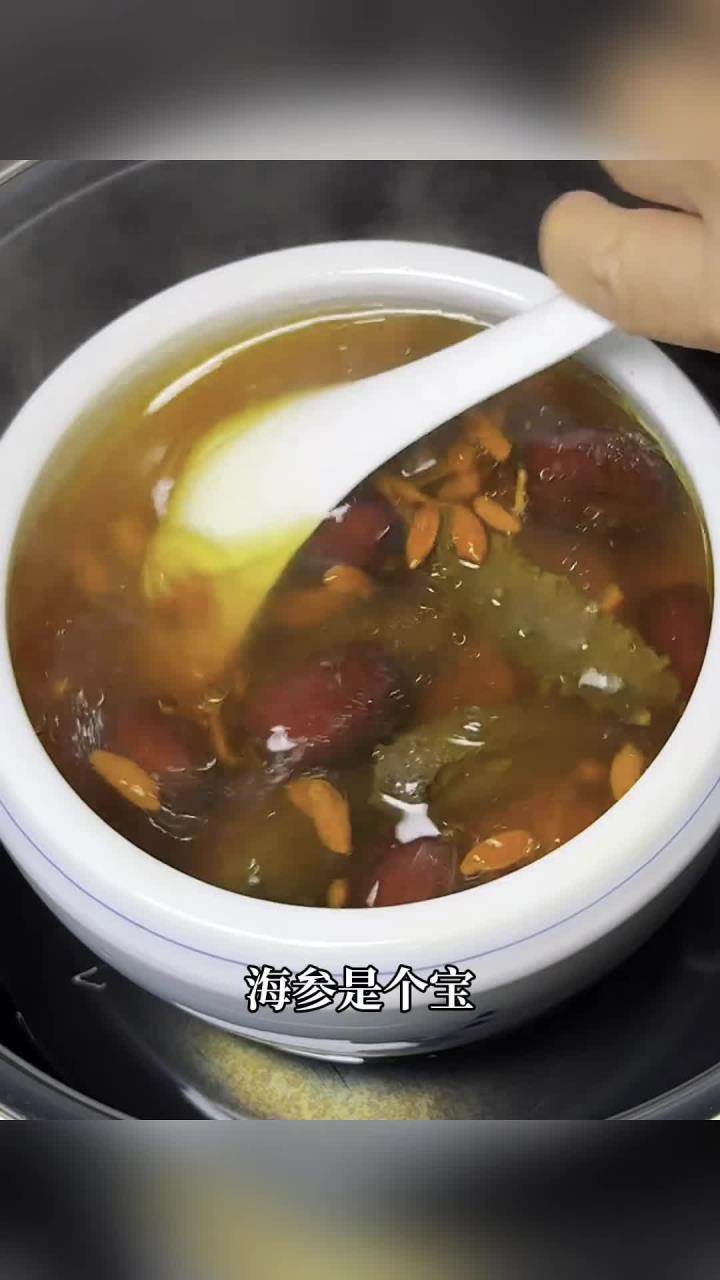 海参排骨汤鲜