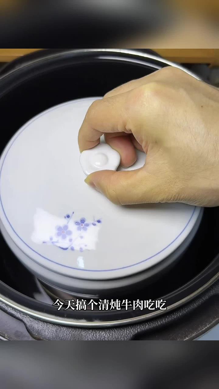 隔水炖牛肉汤鲜