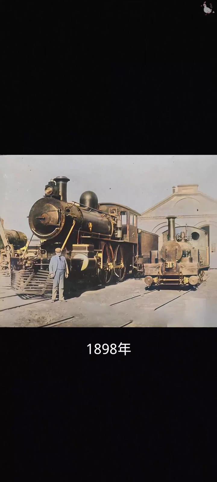 1898年,唐山工厂的火车头