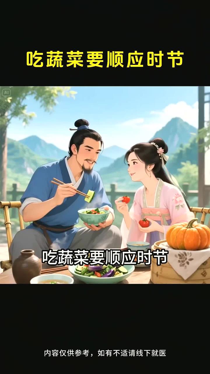 四季吃菜顺口溜!1-12月应季蔬菜表,照着吃更养生