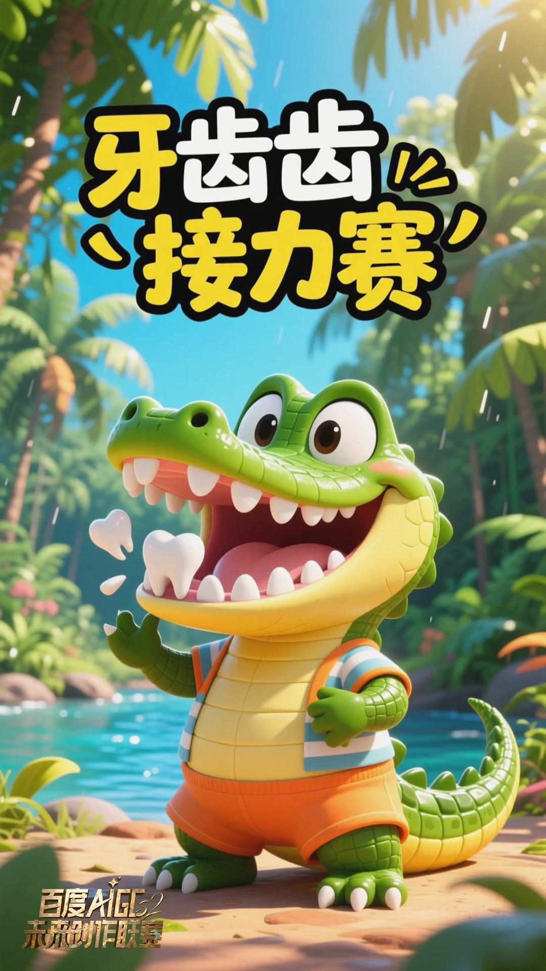 鳄鱼的牙齿不断更换，是“牙齿在玩接力小比赛”？