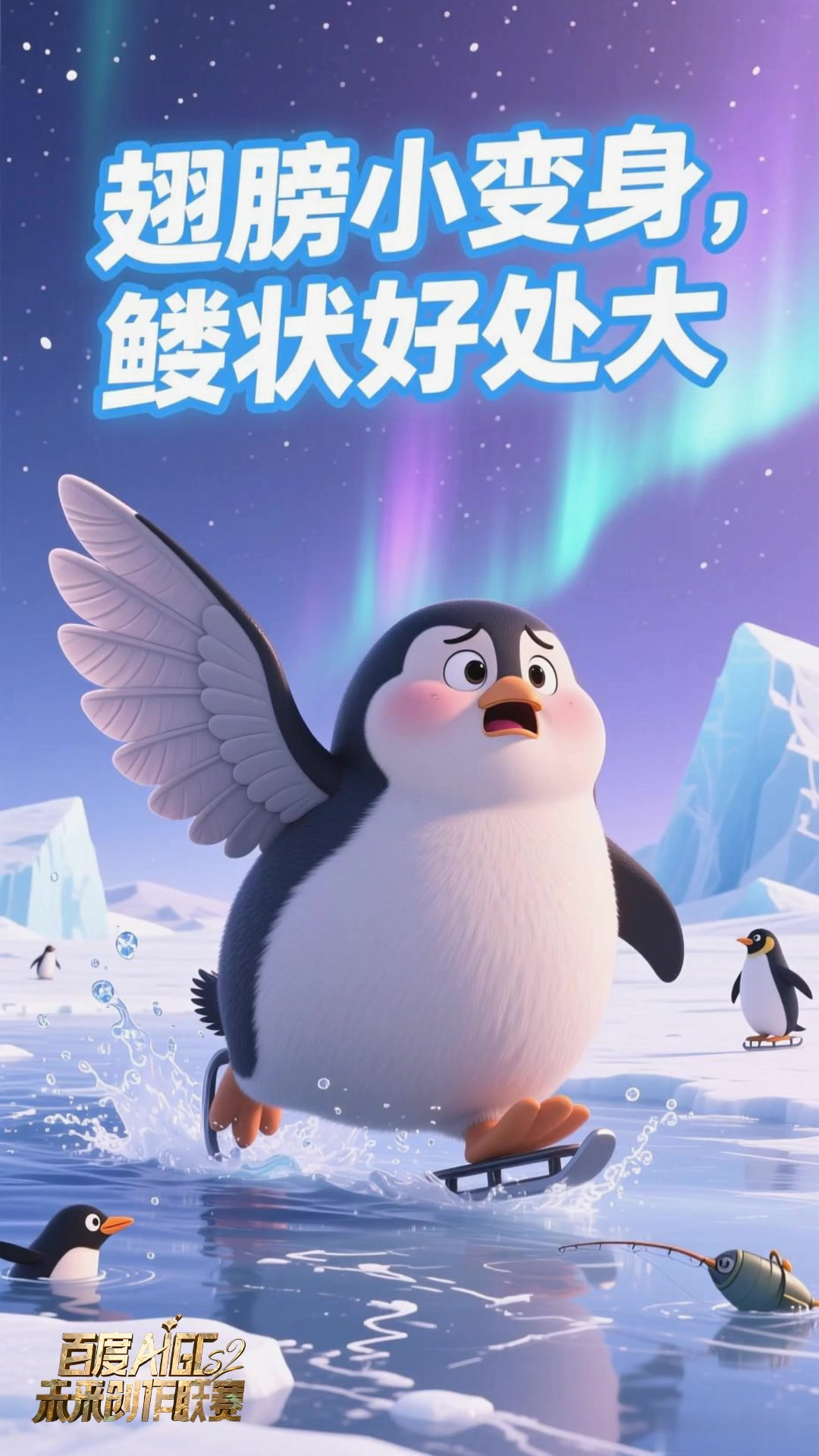 企鹅的翅膀，变成鳍状有什么好处，是“翅膀小变身”？