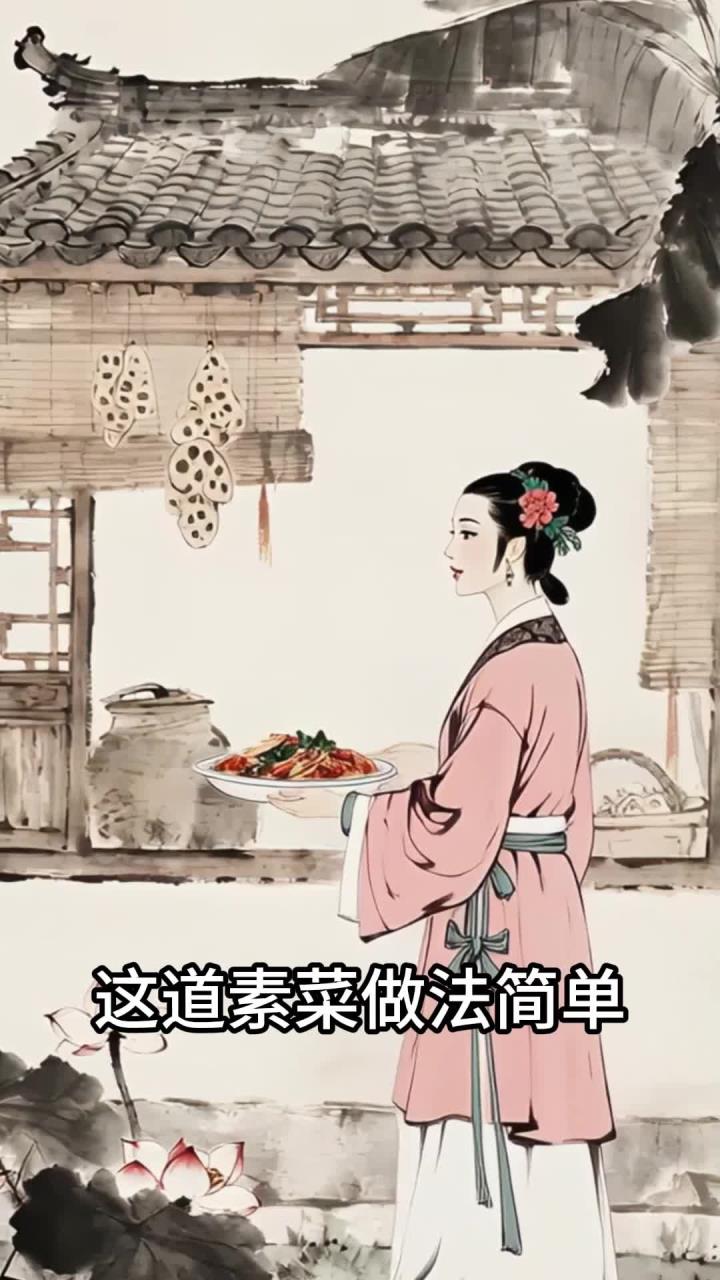素食者的处暑润燥食谱!这道素菜做法简单滋阴祛湿超有效
