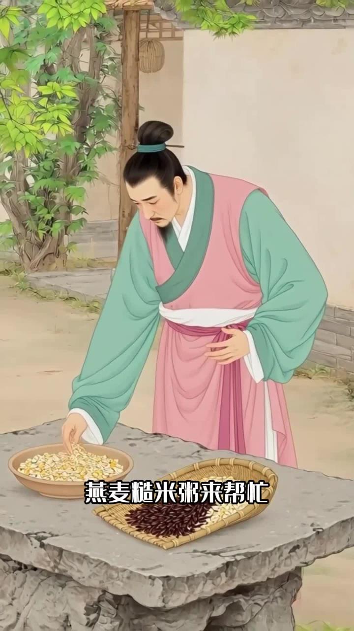 长辈血脂异常:燕麦糙米粥,降脂清肠身体轻