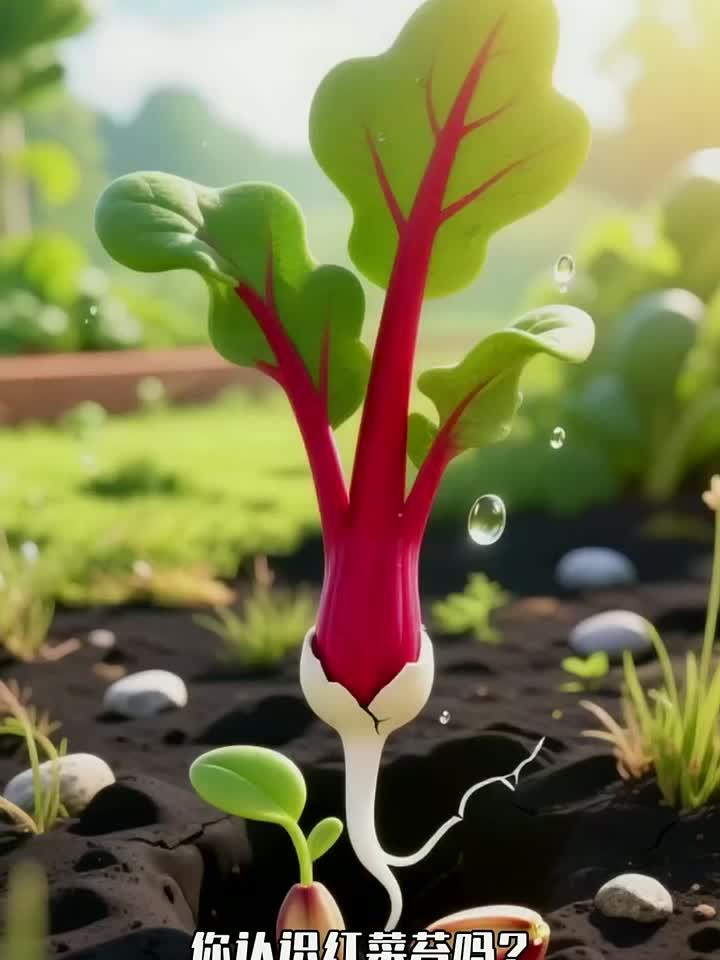 红菜苔新吃法,爽口无渣汤拌皆宜,家常美味轻松上桌!