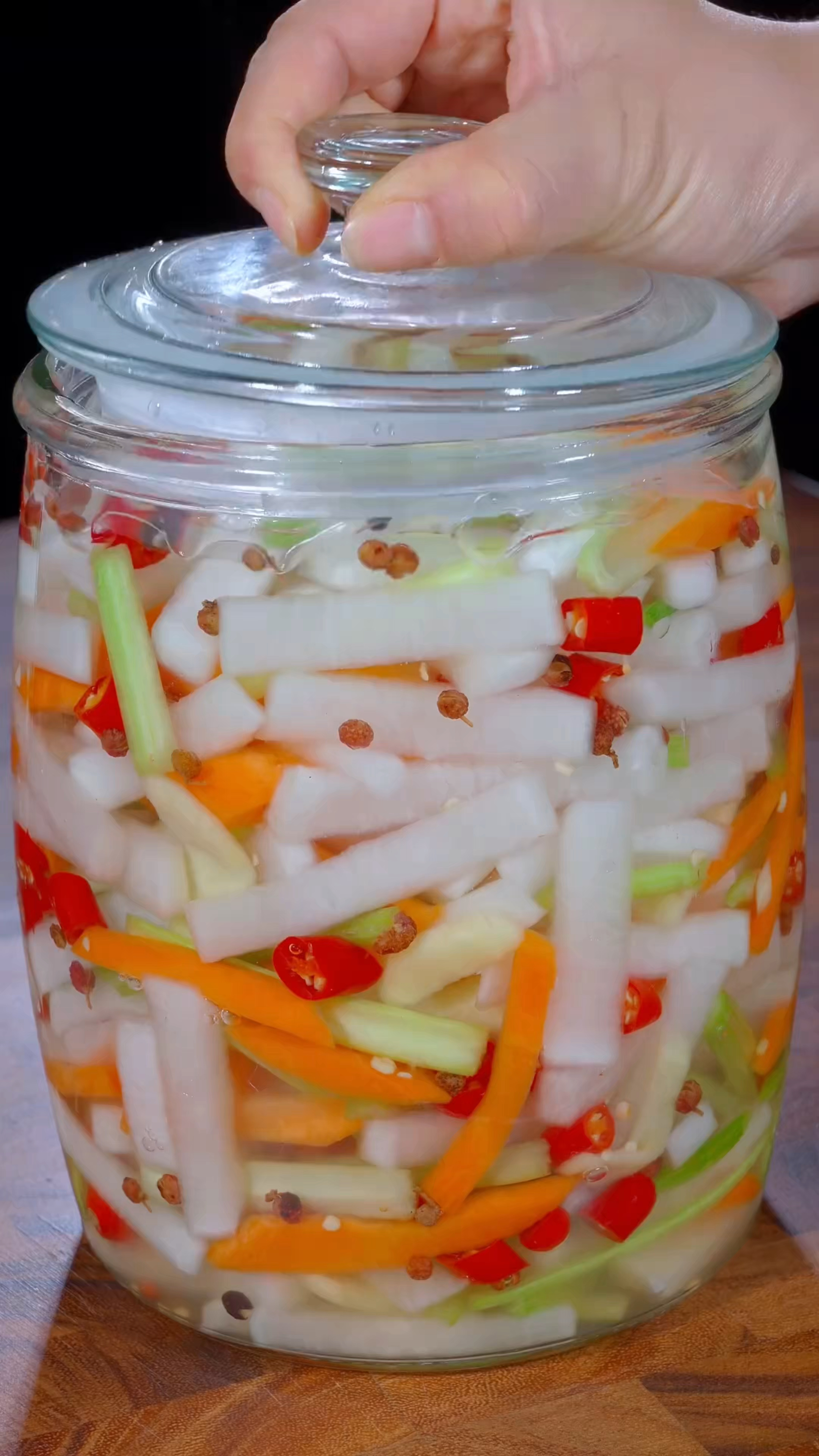 想吃泡菜，你就学我这样做