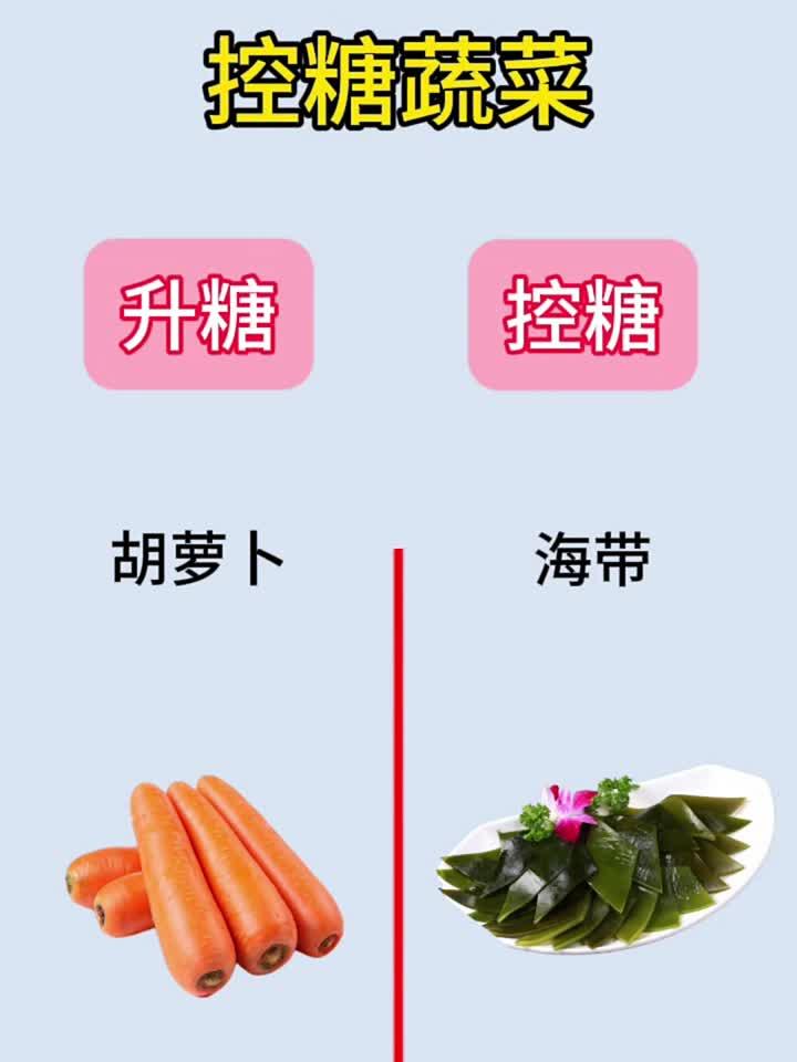 控糖就这样吃