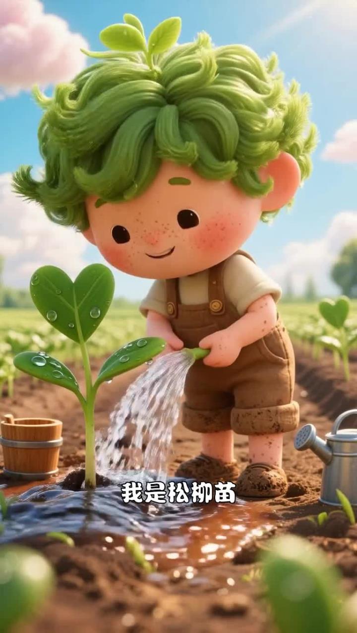 松柳苗脆嫩微甜！凉拌或拌沙拉都好吃，多吃补纤维还解腻