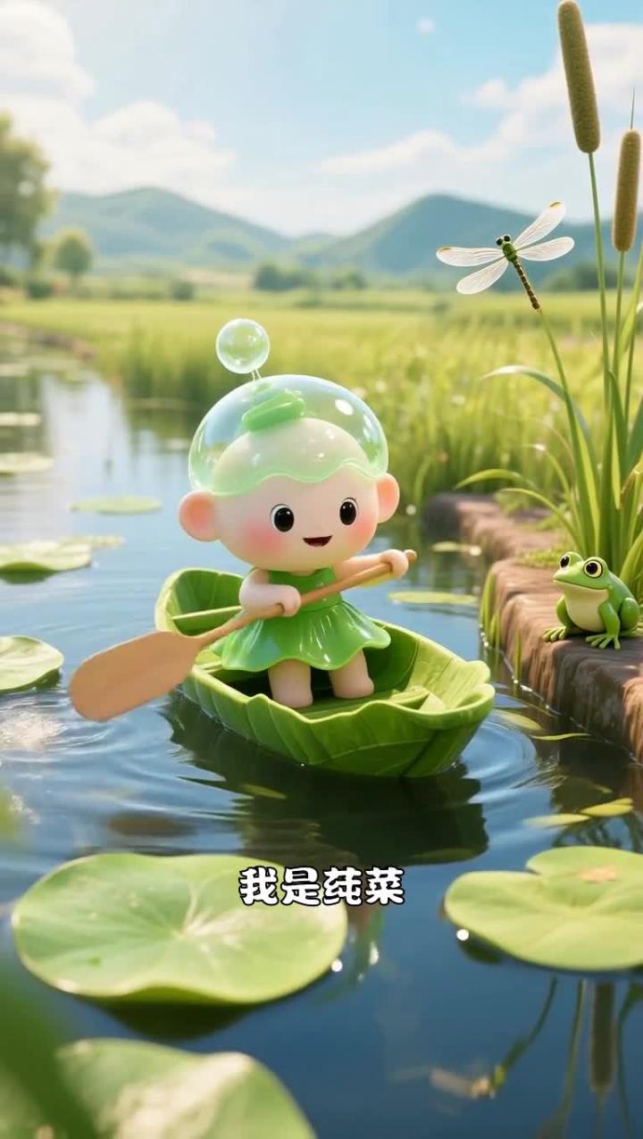 莼菜滑溜溜超特别!含天然胶质,多吃帮身体补水分还润肠胃
