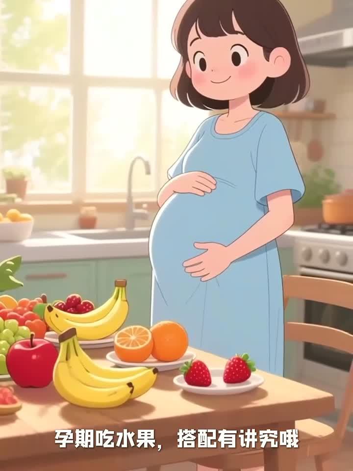 孕期 “水果搭配”,营养互补更均衡