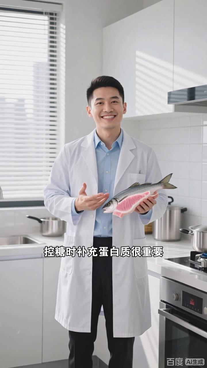 控糖要补蛋白！每天 1 掌心清蒸鱼（鲈鱼 鳕鱼），低脂高蛋白，1 个月血糖稳还不瘦肌