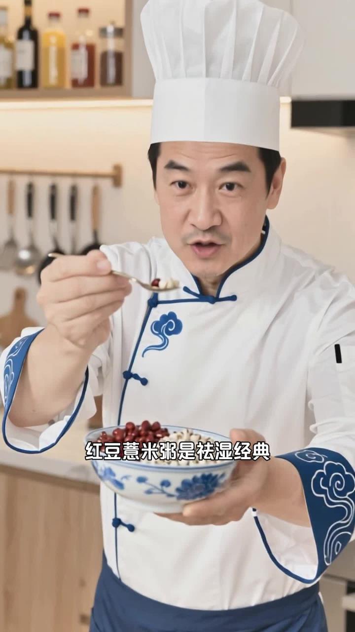 熬红豆薏米粥，加枣更养生