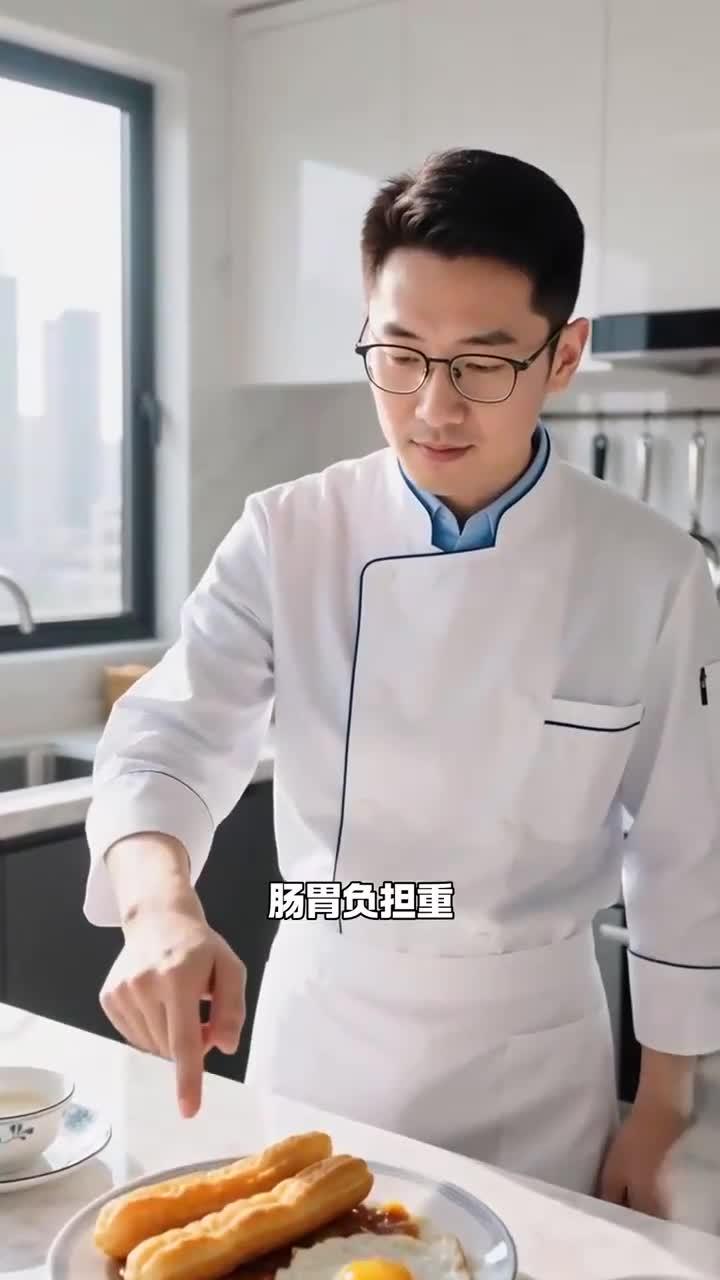 吃包子配粥,健康养生易消化～