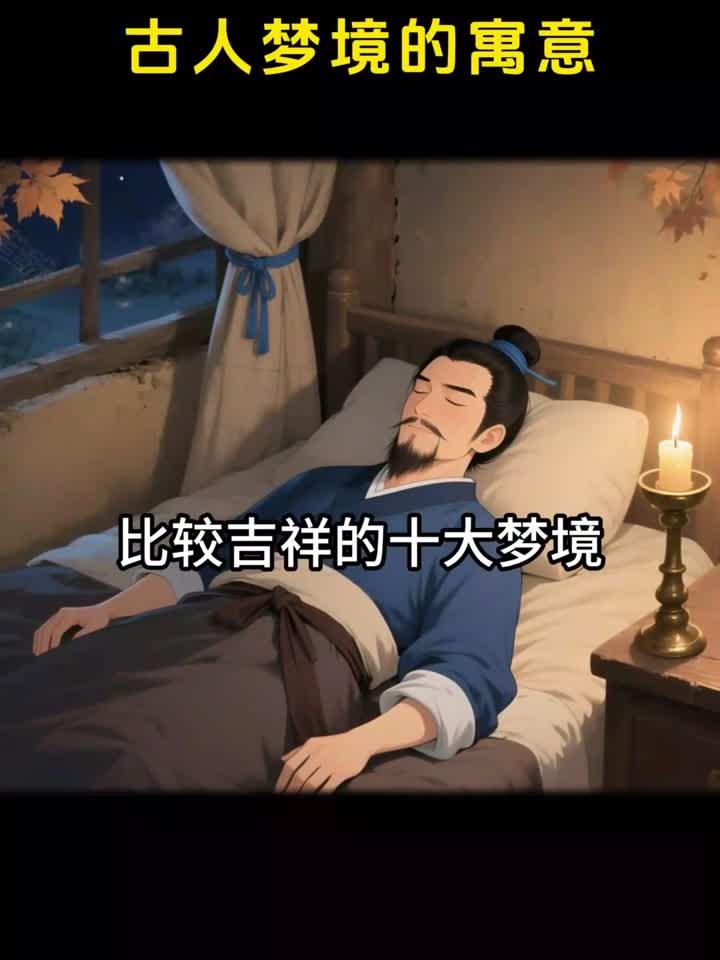 古人眼里,什么样的梦是好梦?