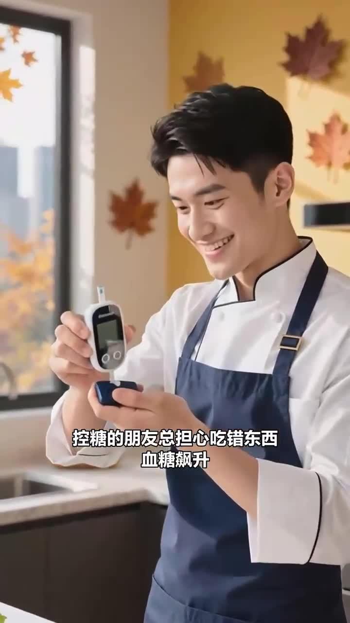 控糖人群食疗,南瓜杂粮粥,温和不升糖